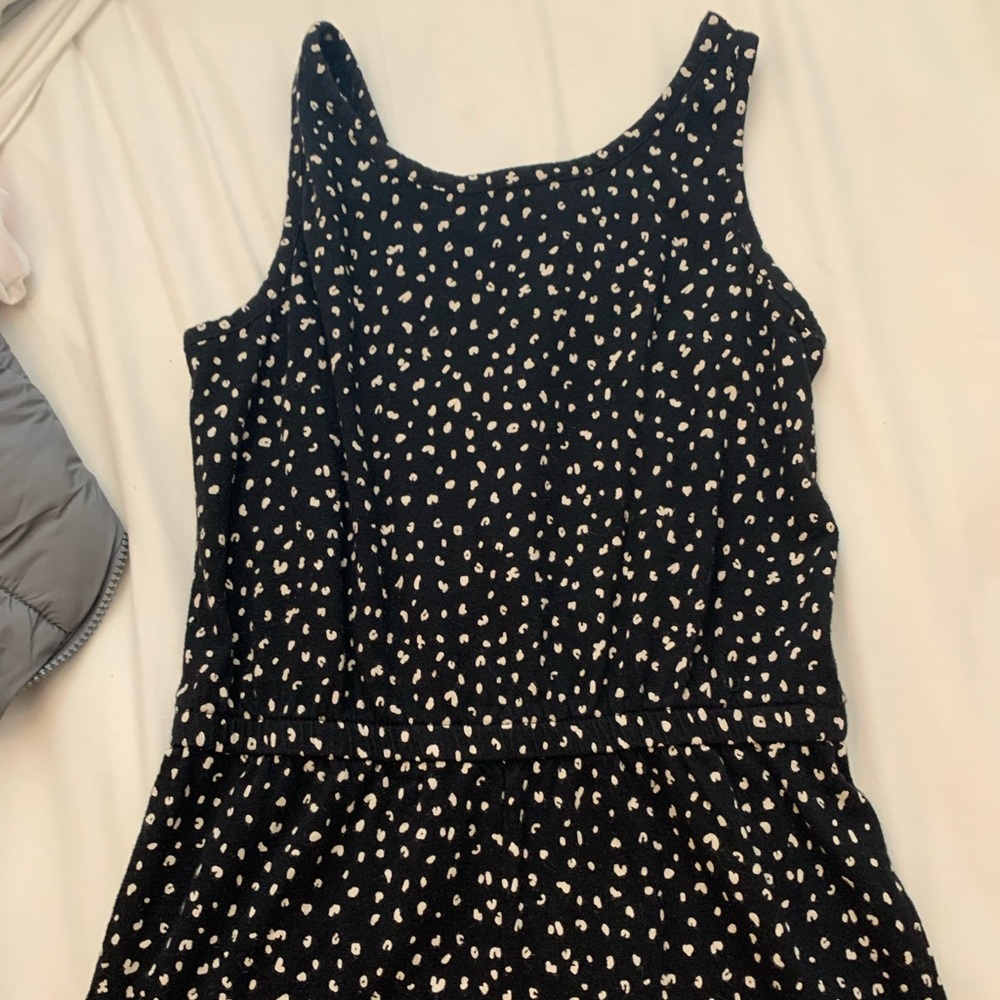 Old navy black and white romper